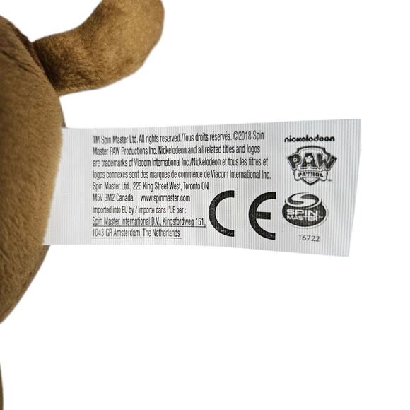 Paw Patrol Chase Traffic Cop Lights & Sounds Flashlight Toy Plush Snuggle Up - Picture 4 of 8